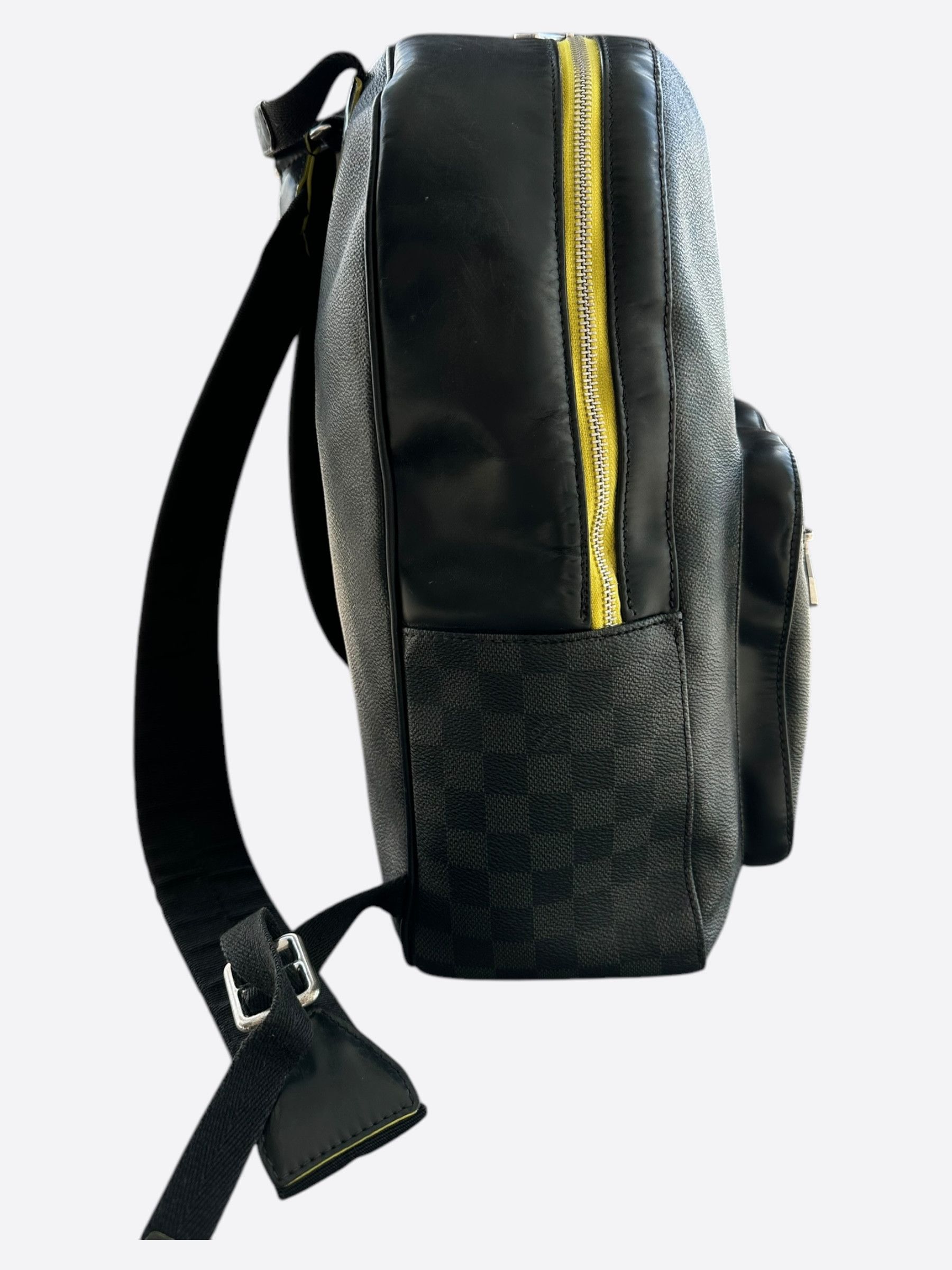 Louis Vuitton Louis Vuitton Damier Graphite & Yellow Josh Backpack Size ONE SIZE - 2 Thumbnail