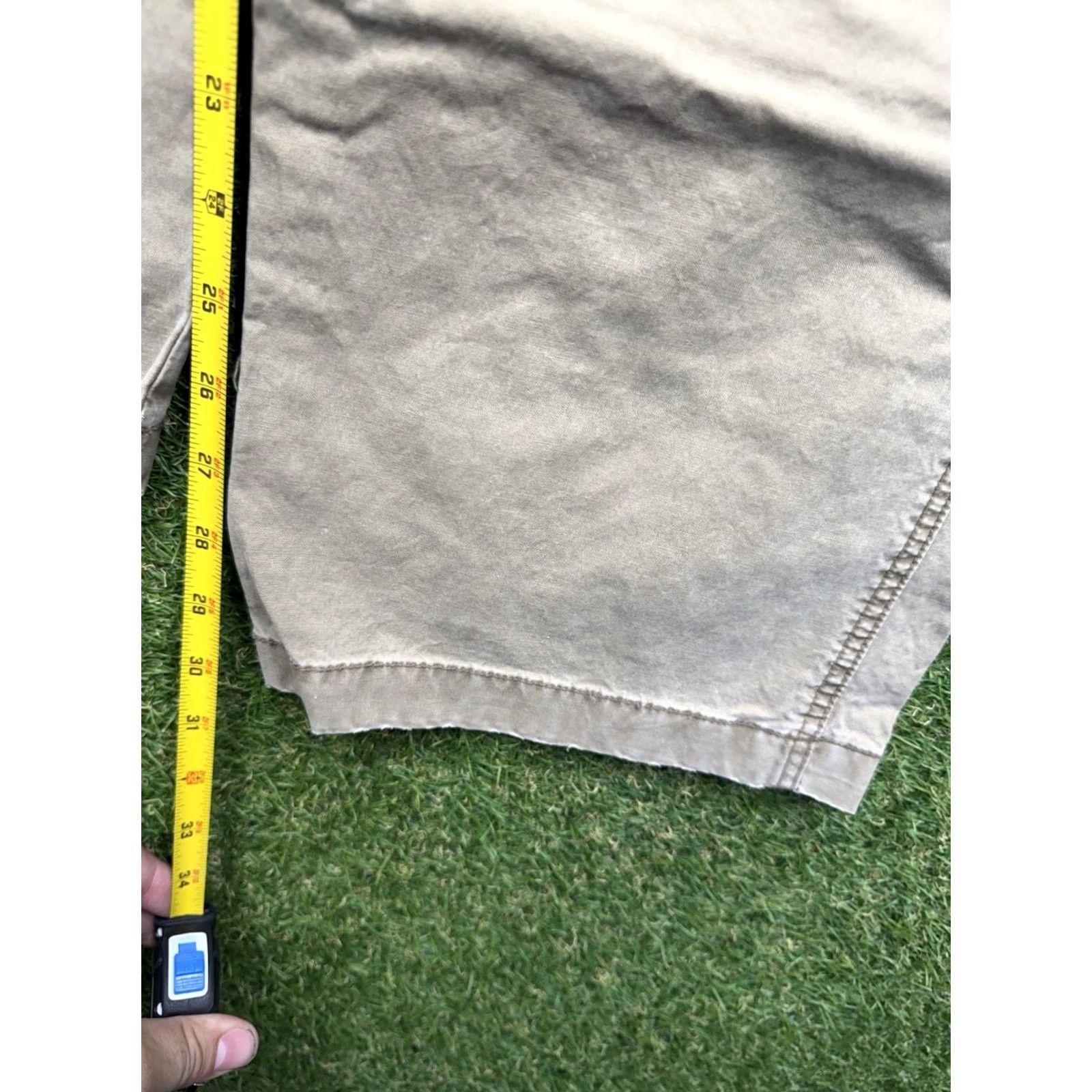 Old Navy Old Navy Cargo Pants Mens 32x32 Green Baggy Military Paratrooper Surplus Vintage Size US 33 - 5 Thumbnail