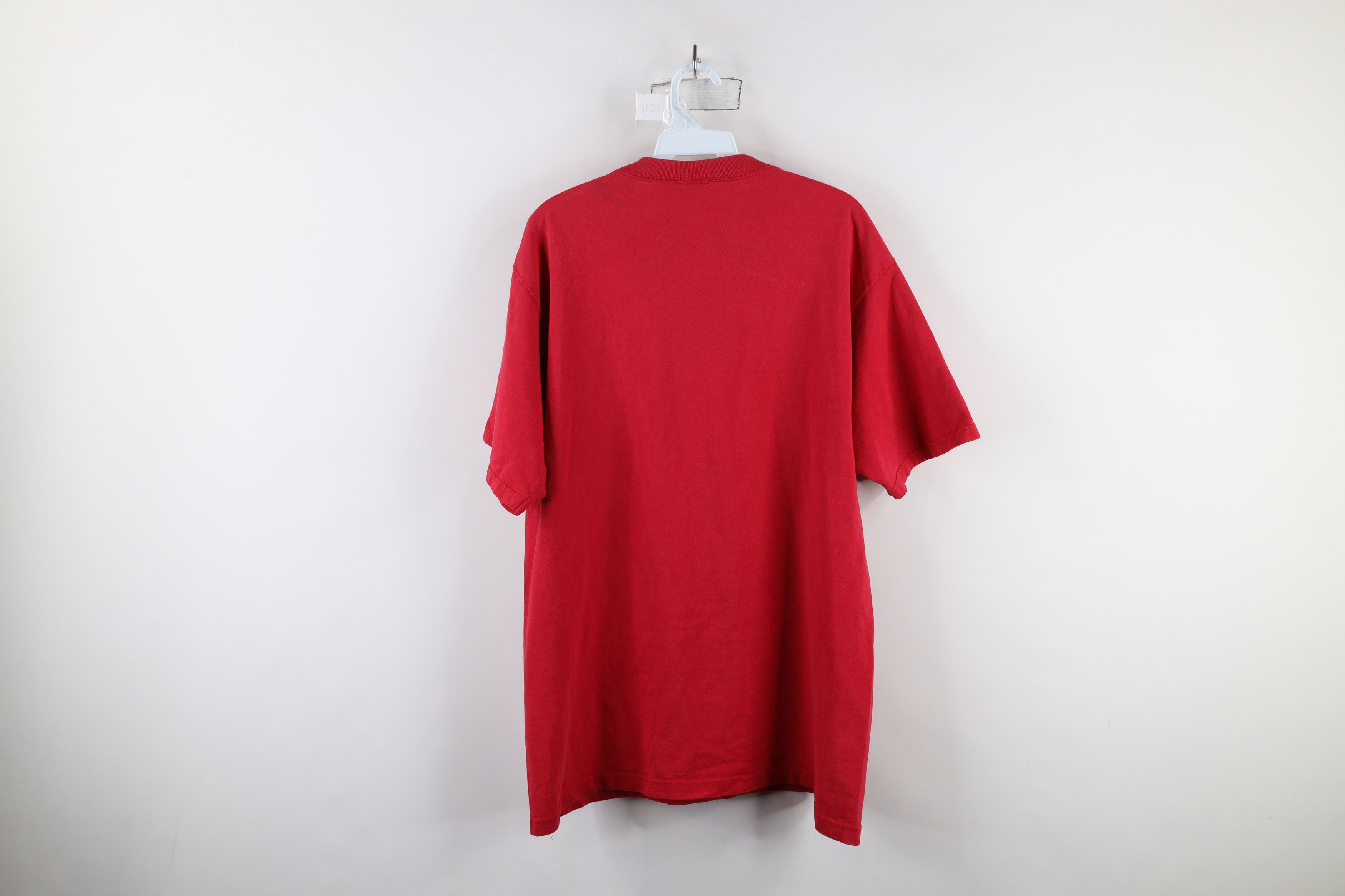 Vintage Vintage 90s Spell Out Shadow Ohio State University T-Shirt Size US L / EU 52-54 / 3 - 14 Thumbnail