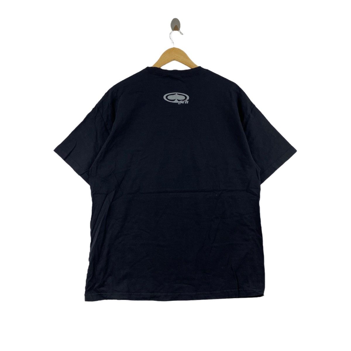 Vintage Vintage 90s SRH USA Skateboard Logo Print Oversize Black Size US XL / EU 56 / 4 - 3 Thumbnail
