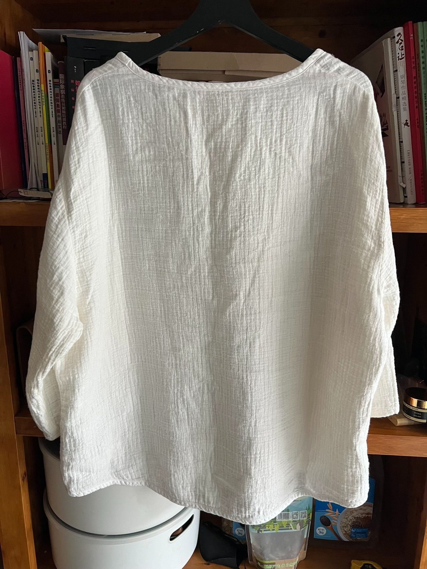 Porter Classic PORTERCLASSIC 22SS White Sashiko Pullover Size US L / EU 52-54 / 3 - 5 Thumbnail
