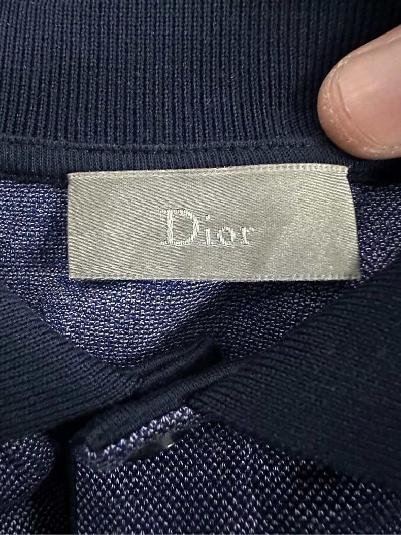 Dior Dior Little bee embroidery long-sleeved polo shirt 2501-Ne Size US M / EU 48-50 / 2 - 3 Thumbnail