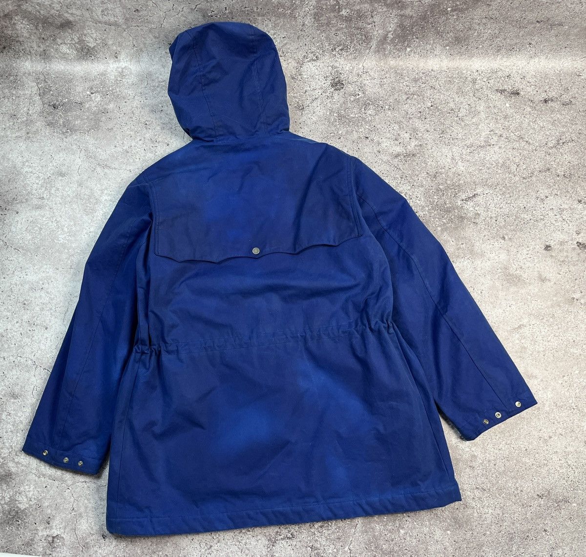 Baracuta Waxed Duffle Coat Deep Cobalt Size US L / EU 52-54 / 3 - 12 Thumbnail
