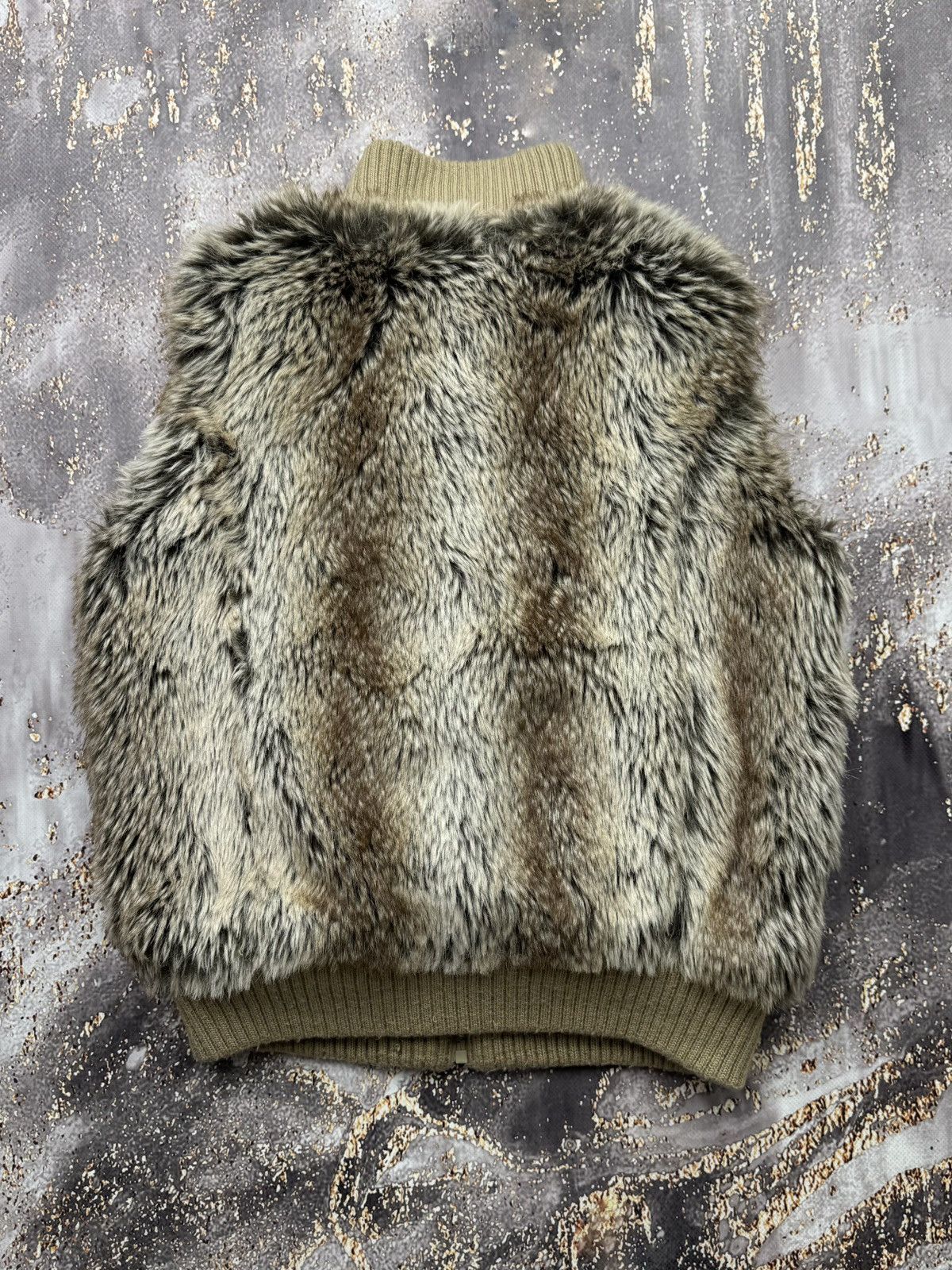 Vintage Vintage Faux Fur Zipped Vest Size S / US 4 / IT 40 - 10 Thumbnail
