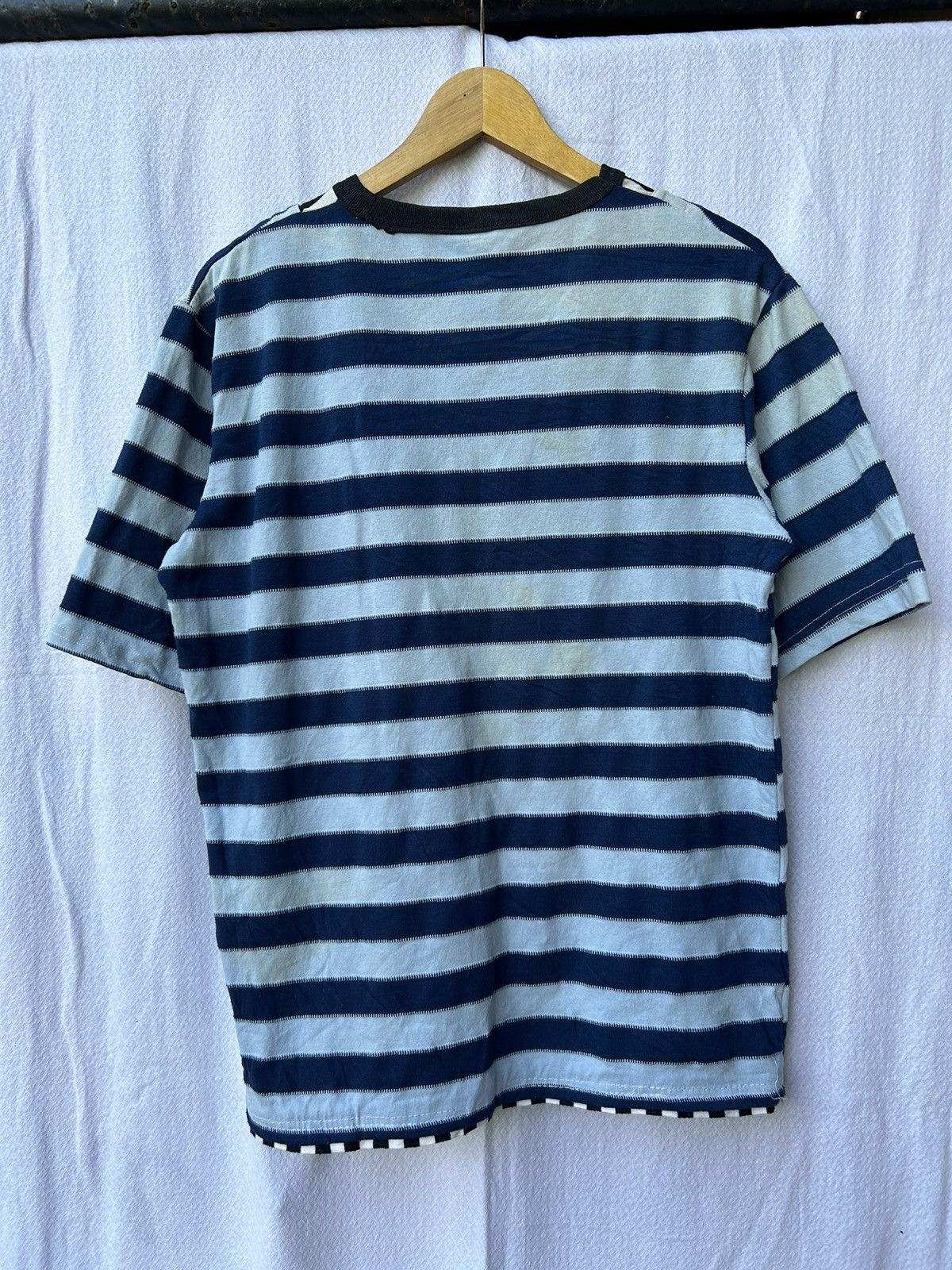 If Six Was Nine × Japanese Brand × Le Grande Bleu (L.G.B.) Striped japanese gothic double layers Ifsixwasnine lgb Size US L / EU 52-54 / 3 - 4 Thumbnail
