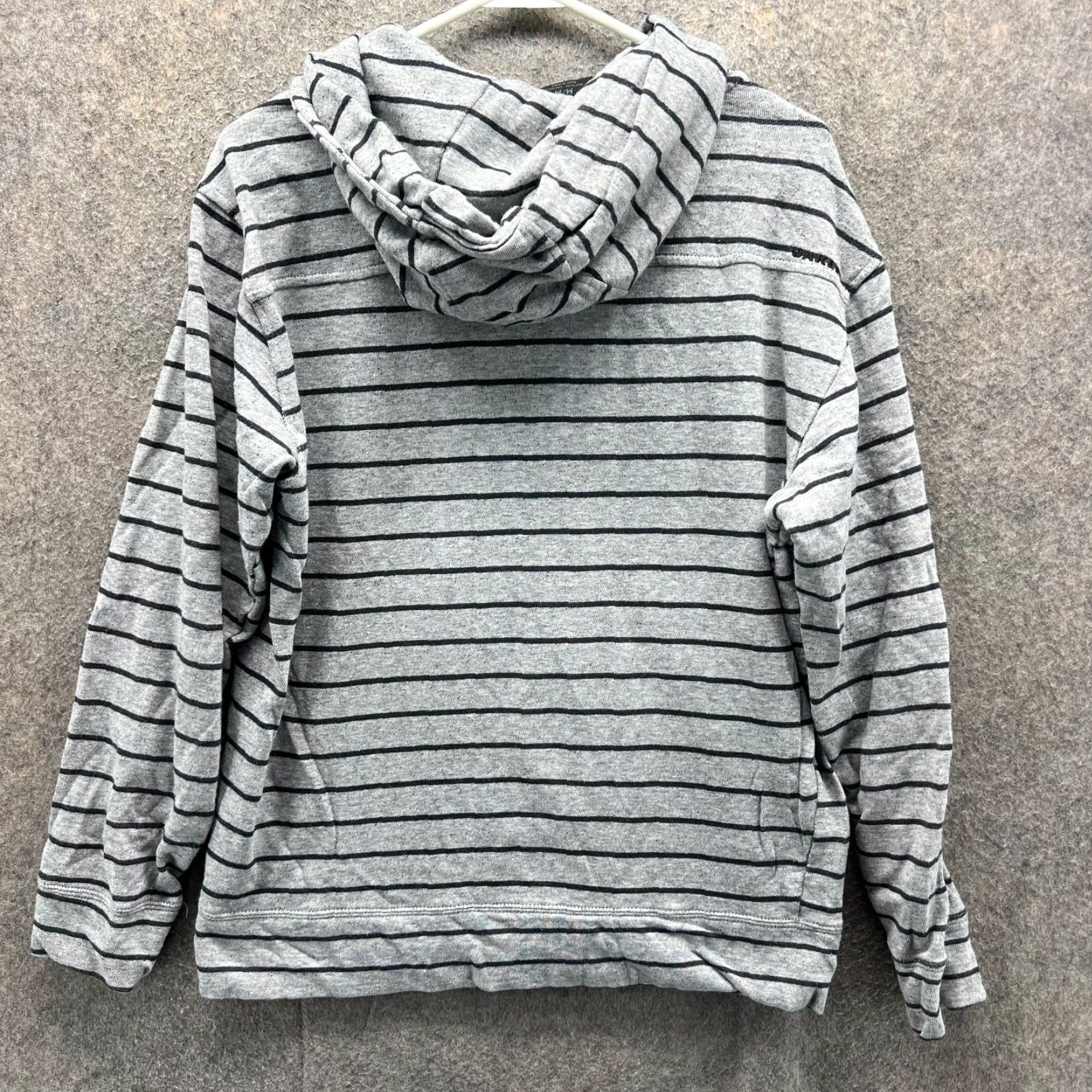 Oakley Oakley Hoodie Mens Medium Gray Full Zip Fleece Striped Jacket Cotton Sweater Size US M / EU 48-50 / 2 - 2 Thumbnail
