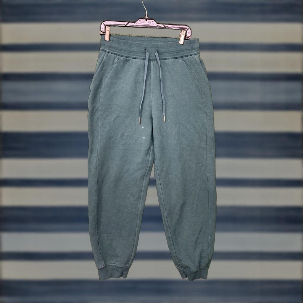 Lululemon Lululemon Pants Womens 6 Green Scuba Relaxed Fit High Rise Jogger Athleisure Gym Size 28" / US 6 / IT 42 - 1 Thumbnail