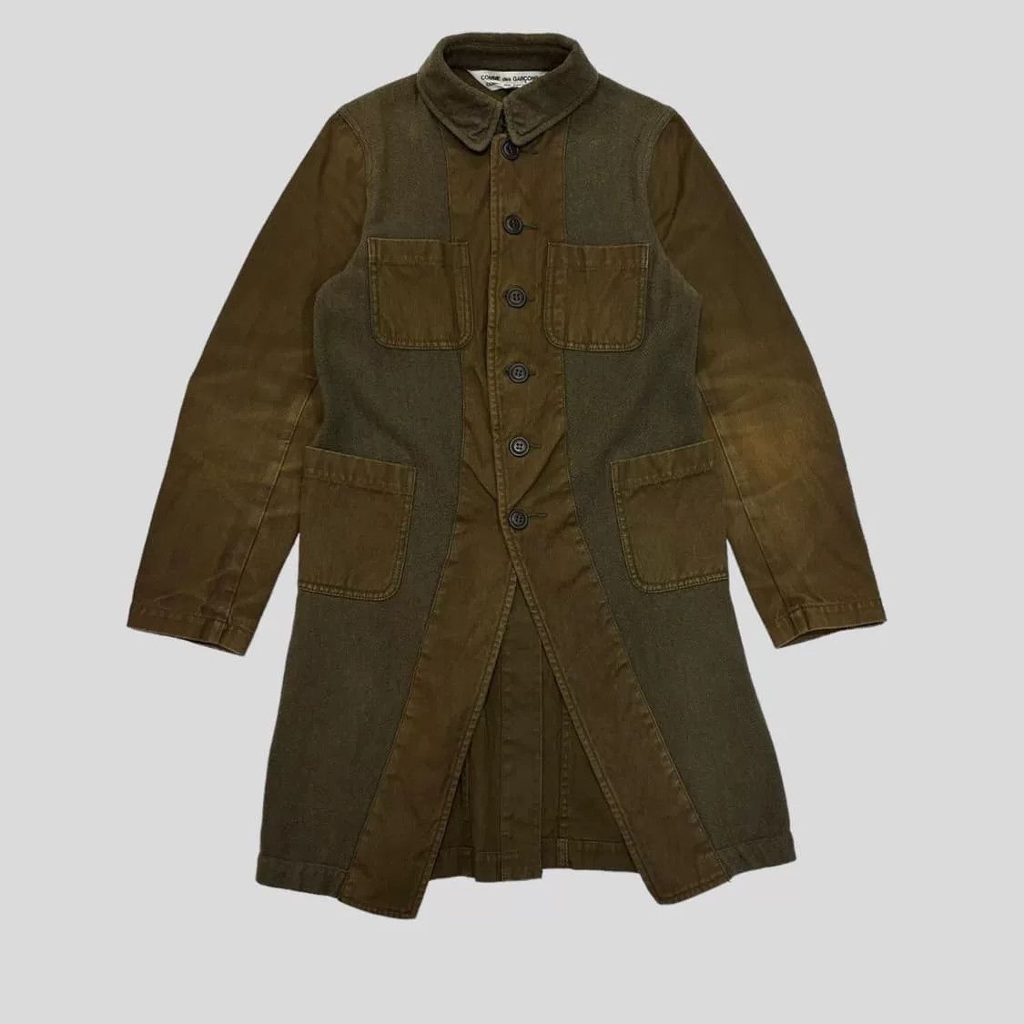 Rei Kawakubo Comme des Garçons Vintage Wool Coat Size US M / EU 48-50 / 2 - 1 Thumbnail