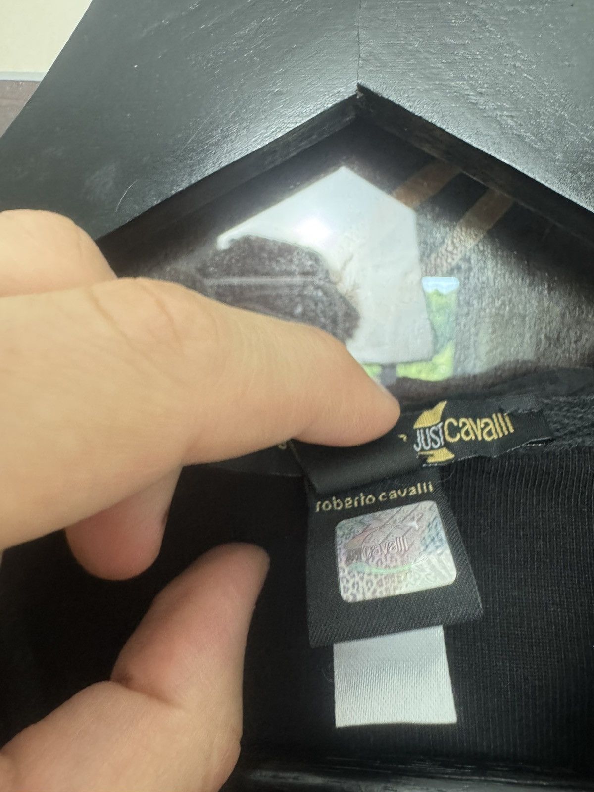 Just Cavalli Just Cavalli Vintage Y2k ZIP Hoodie Black Rare Drip Hype Size L / US 10 / IT 46 - 5 Thumbnail