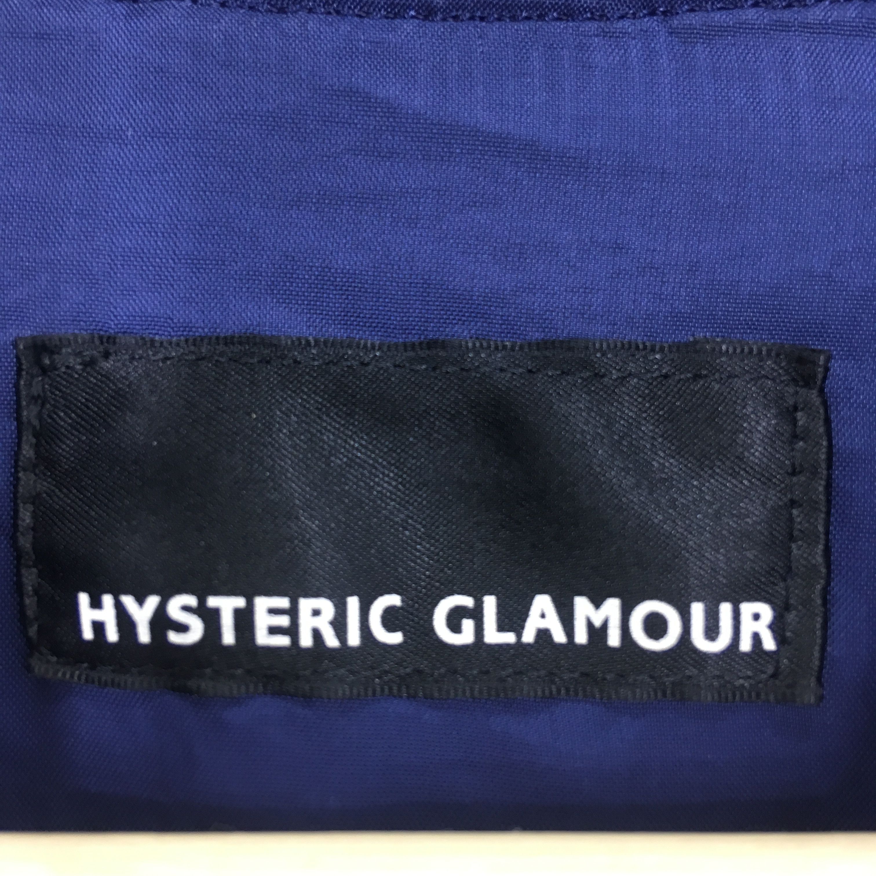 Hysteric Glamour Hysteric Glamour Japan Satin Blue Varsity Jacket Streetwear Size US M / EU 48-50 / 2 - 12 Thumbnail