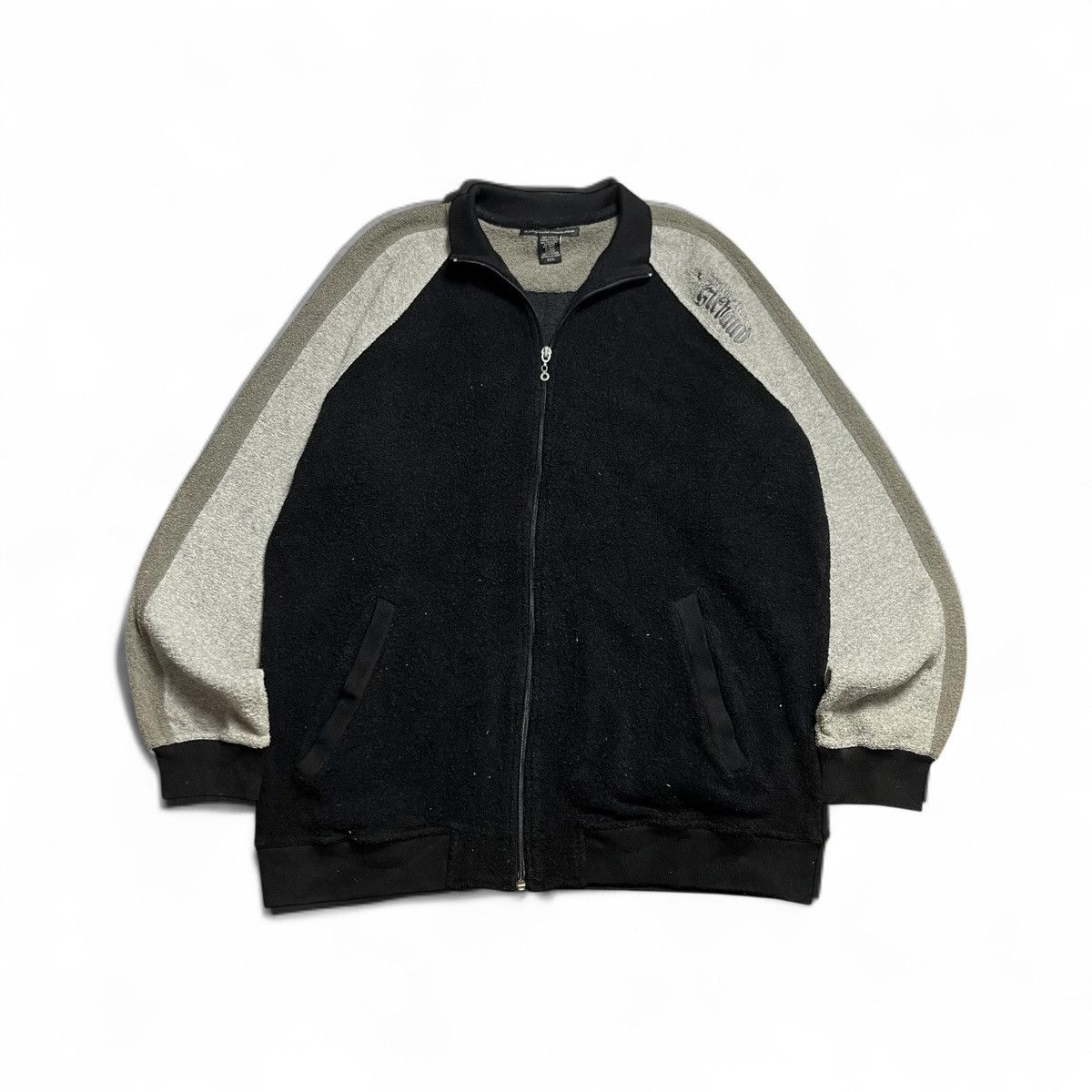 Marithe + Francois Girbaud Vtg MFG Fleece Jacket Size US XXL / EU 58 / 5 - 2 Thumbnail