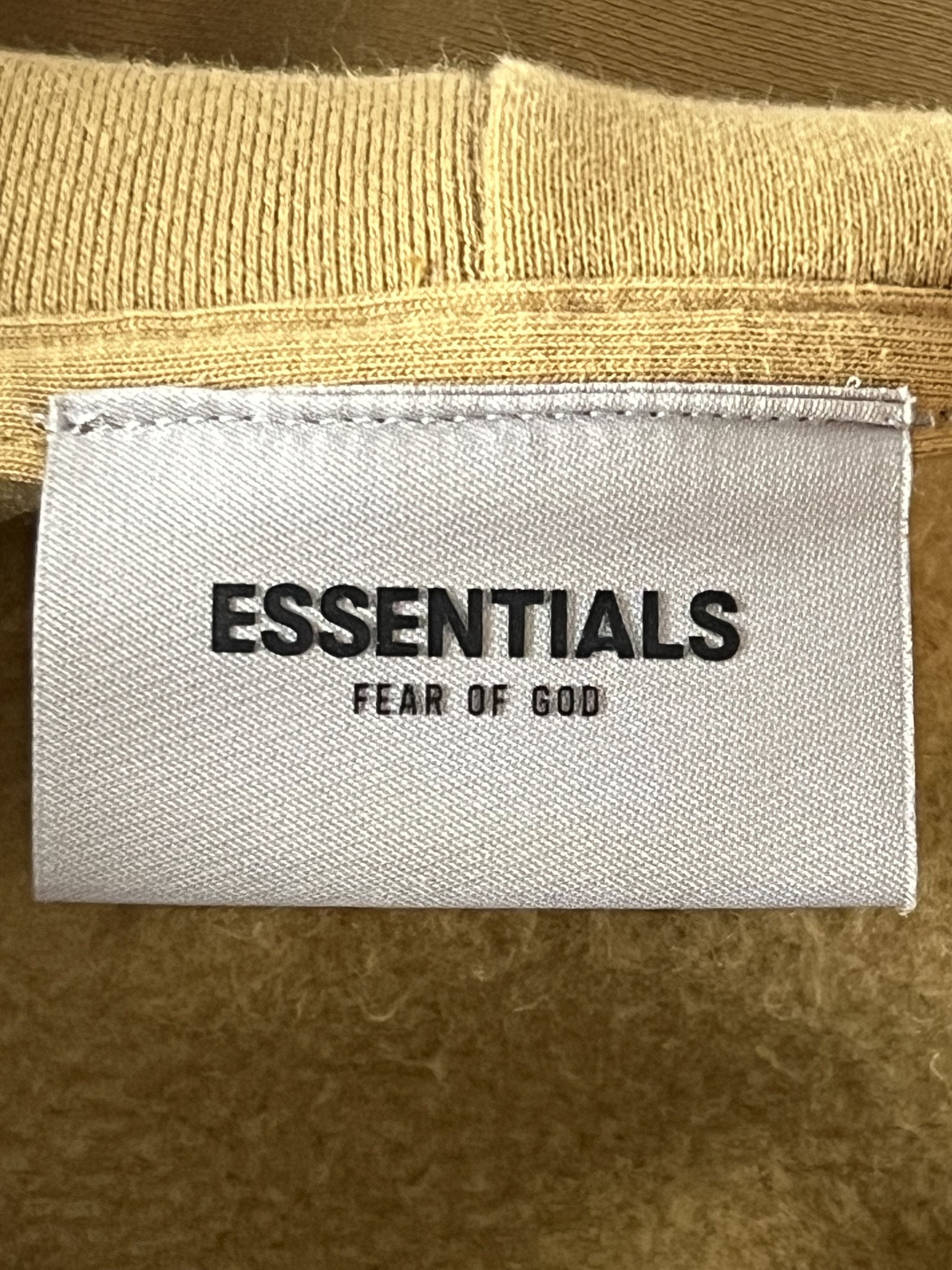 Essentials × Fear of God Fear of God Essentials Hoodie (FW21 - Amber) Size US M / EU 48-50 / 2 - 5 Thumbnail