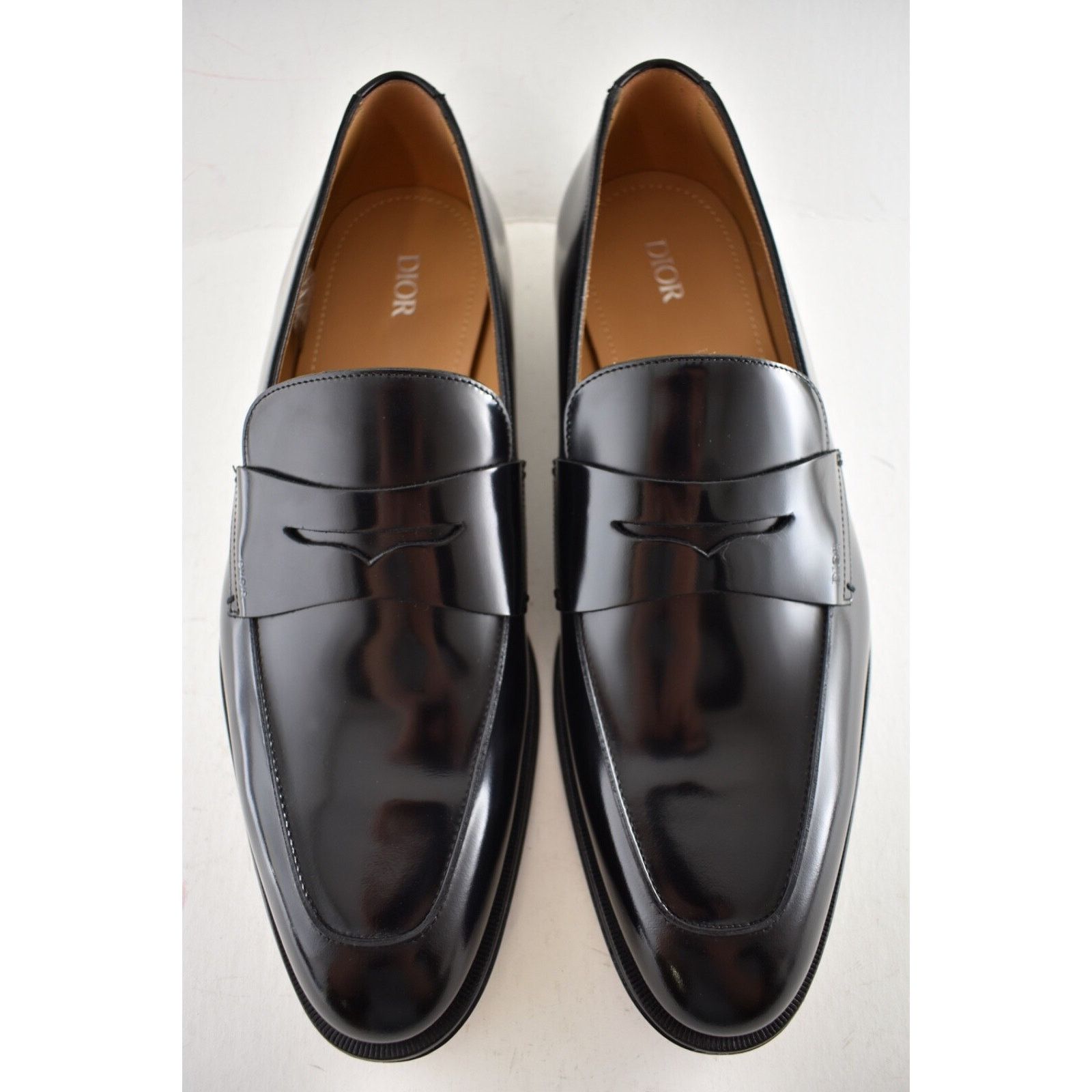 Dior Dior Loafer Calfskin Leather Flat Slip On Dress Shoes 45 12 Size US 12 / EU 45 - 7 Thumbnail