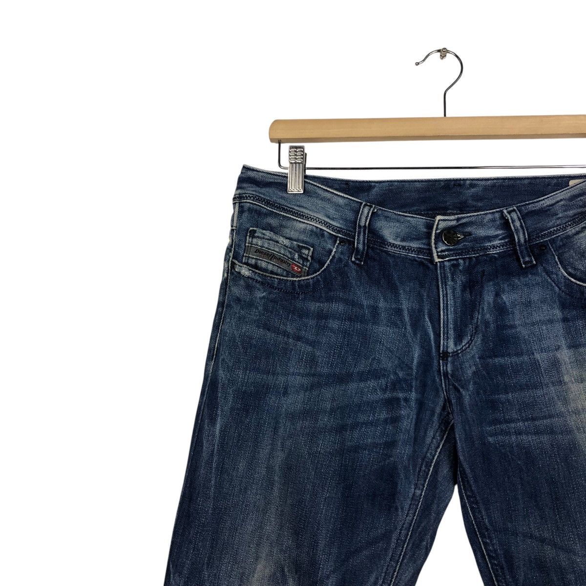 Diesel 📌Vintage Denim Jeans Diesel Parachute Bondage Biker Style Size US 32 / EU 48 - 8 Thumbnail