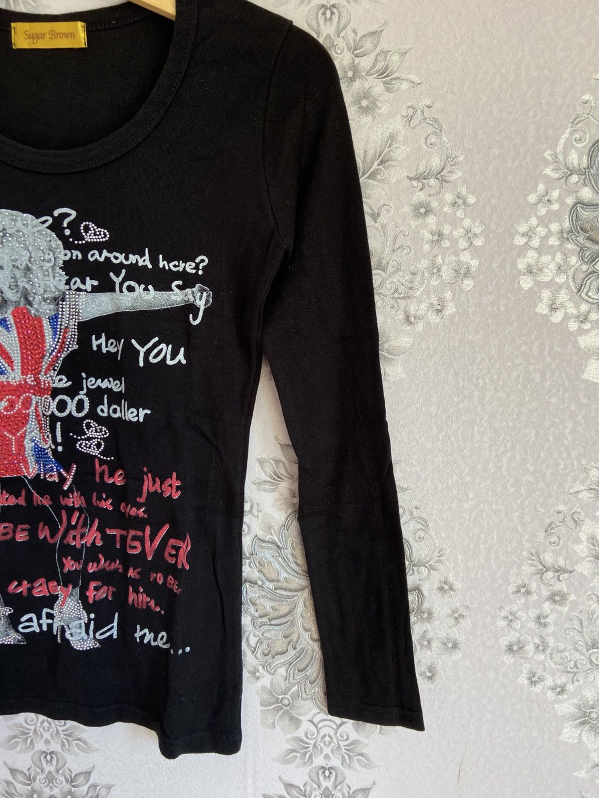 If Six Was Nine Sugarbrown Poem Longsleeve Size US M / EU 48-50 / 2 - 4 Thumbnail
