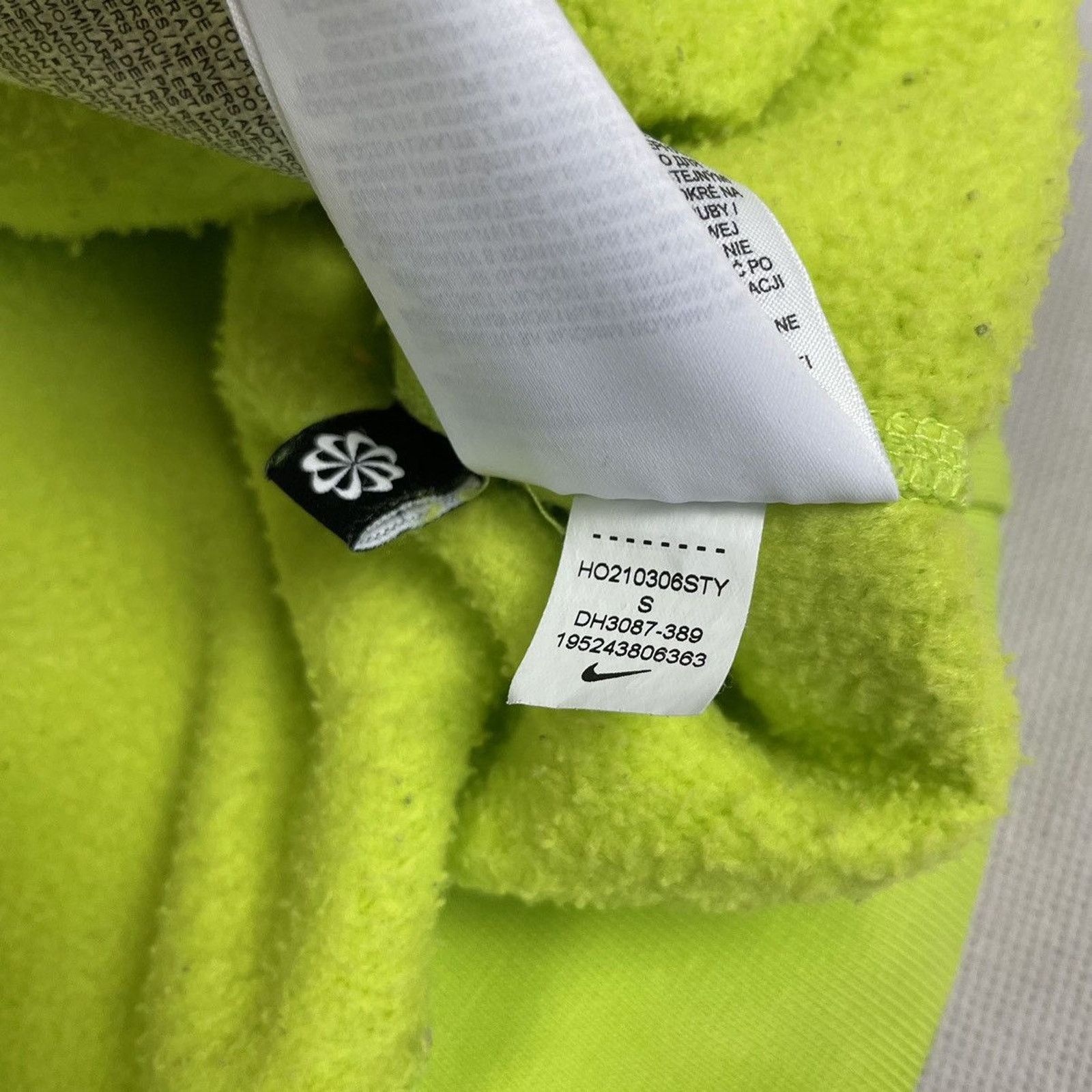 Nike × Nike ACG Nike ACG Therma-Fit Men's Neon Yellow Swoosh Pullover Hoodie Size US S / EU 44-46 / 1 - 4 Thumbnail
