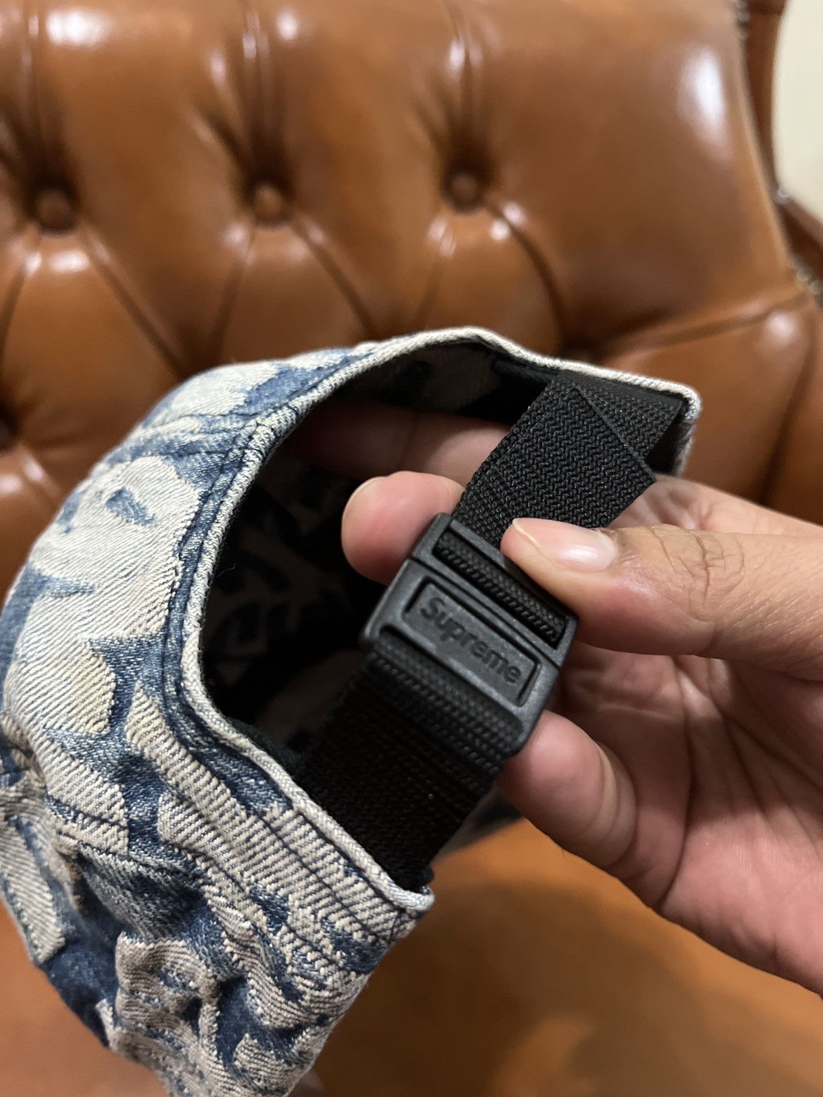 Supreme Supreme Jacquard Denim Size ONE SIZE - 9 Thumbnail