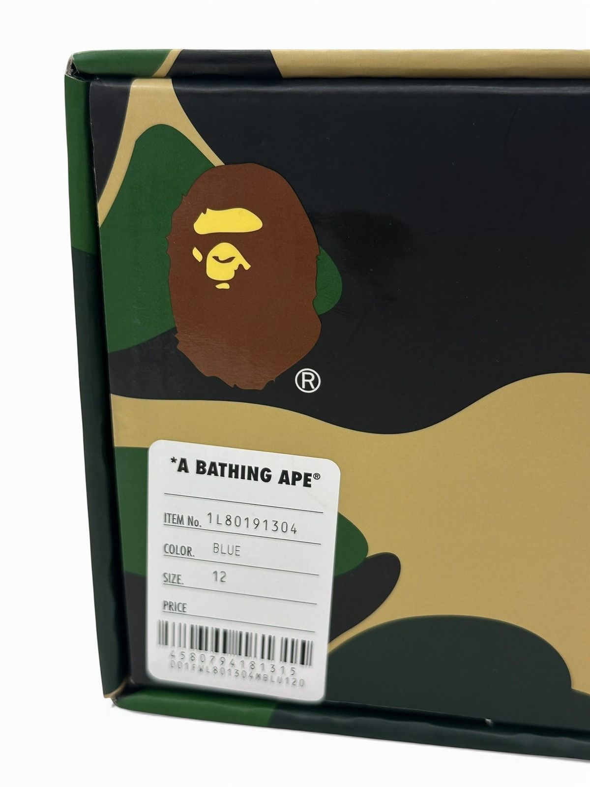 Bape A Bathing Ape Bape Sta Patent Leather Blue Orange Size 12 Size US 12 / EU 45 - 12 Thumbnail