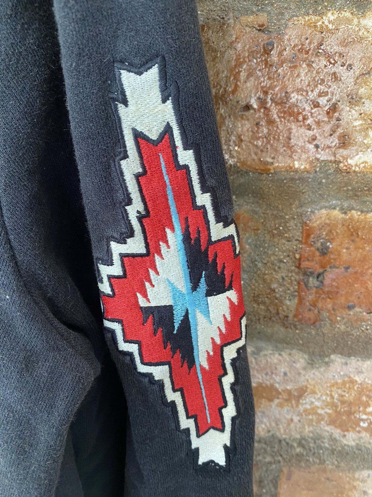 Japanese Brand 1990s Gemstone embroidered Ortega Japanese Native Size US S / EU 44-46 / 1 - 8 Thumbnail