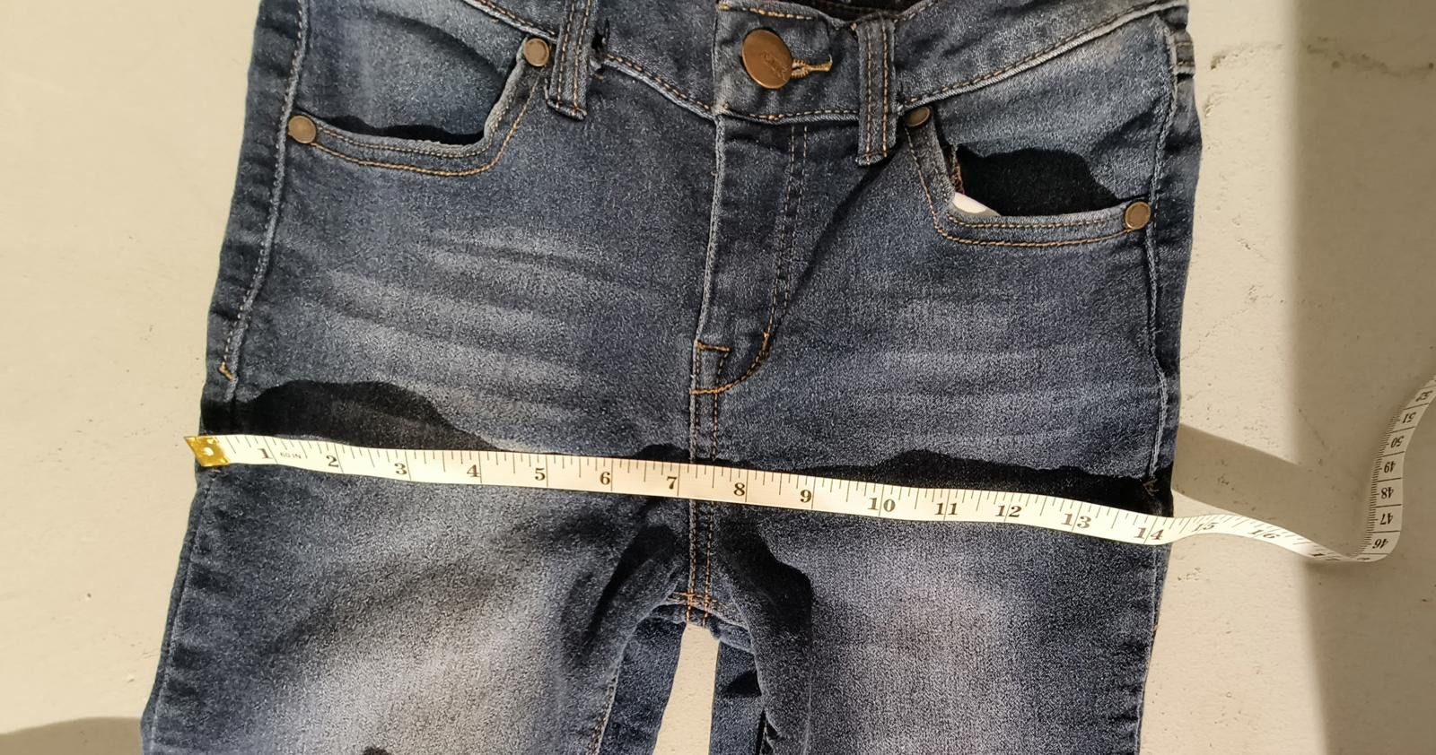 Designer Astor Women's Denim Bootcut Lowrise Blue Jeans Size 3 Size 24" / US 00 / IT 34 - 9 Thumbnail