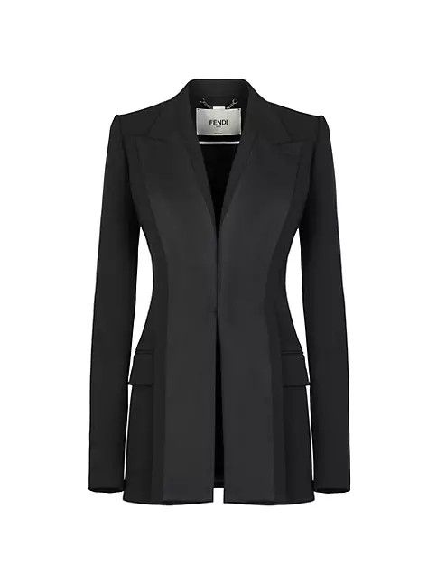 o1loc1c0824 Jacket in Black