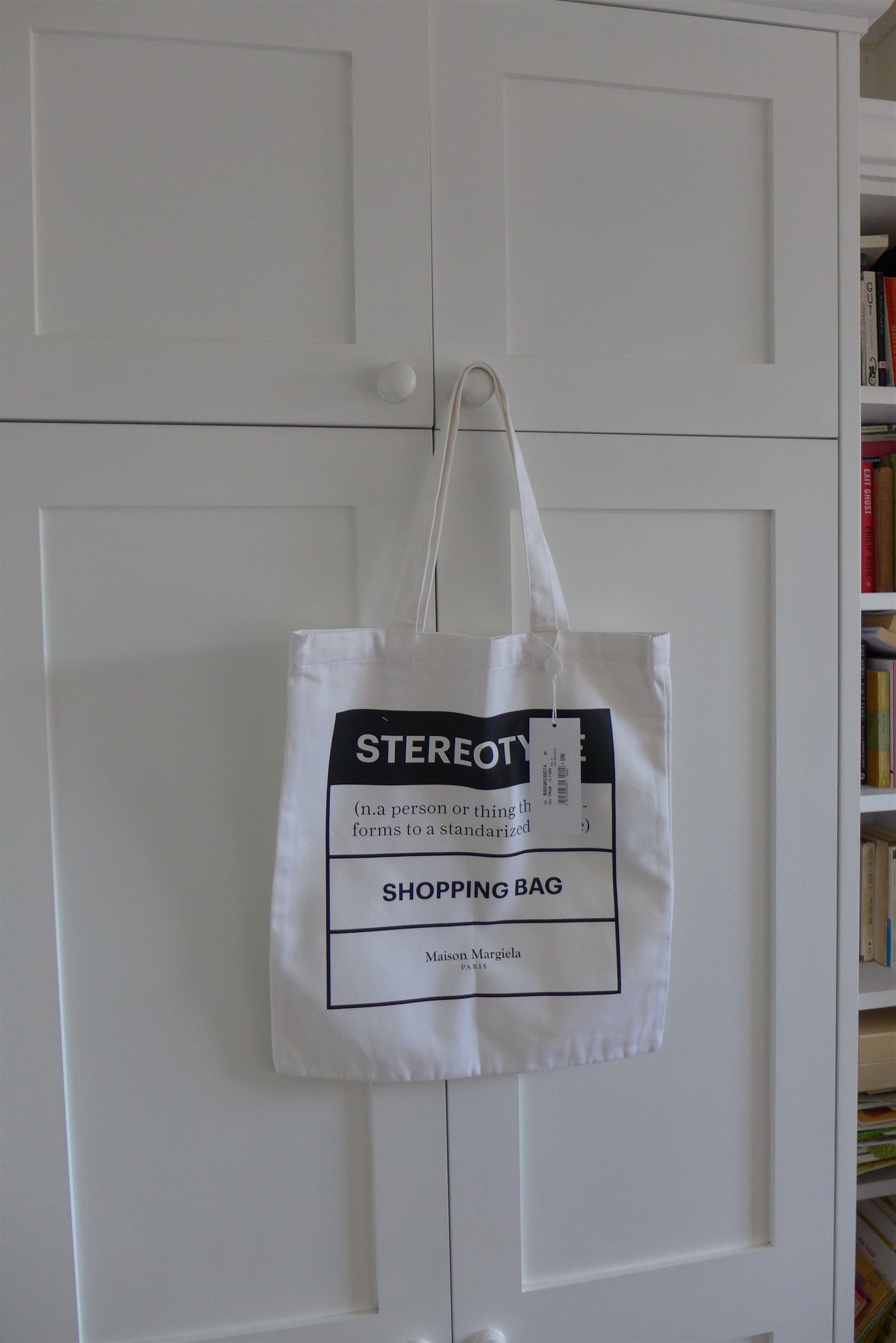 Maison Margiela Margiela Stereotype White Tote Bag Size ONE SIZE - 1 Thumbnail