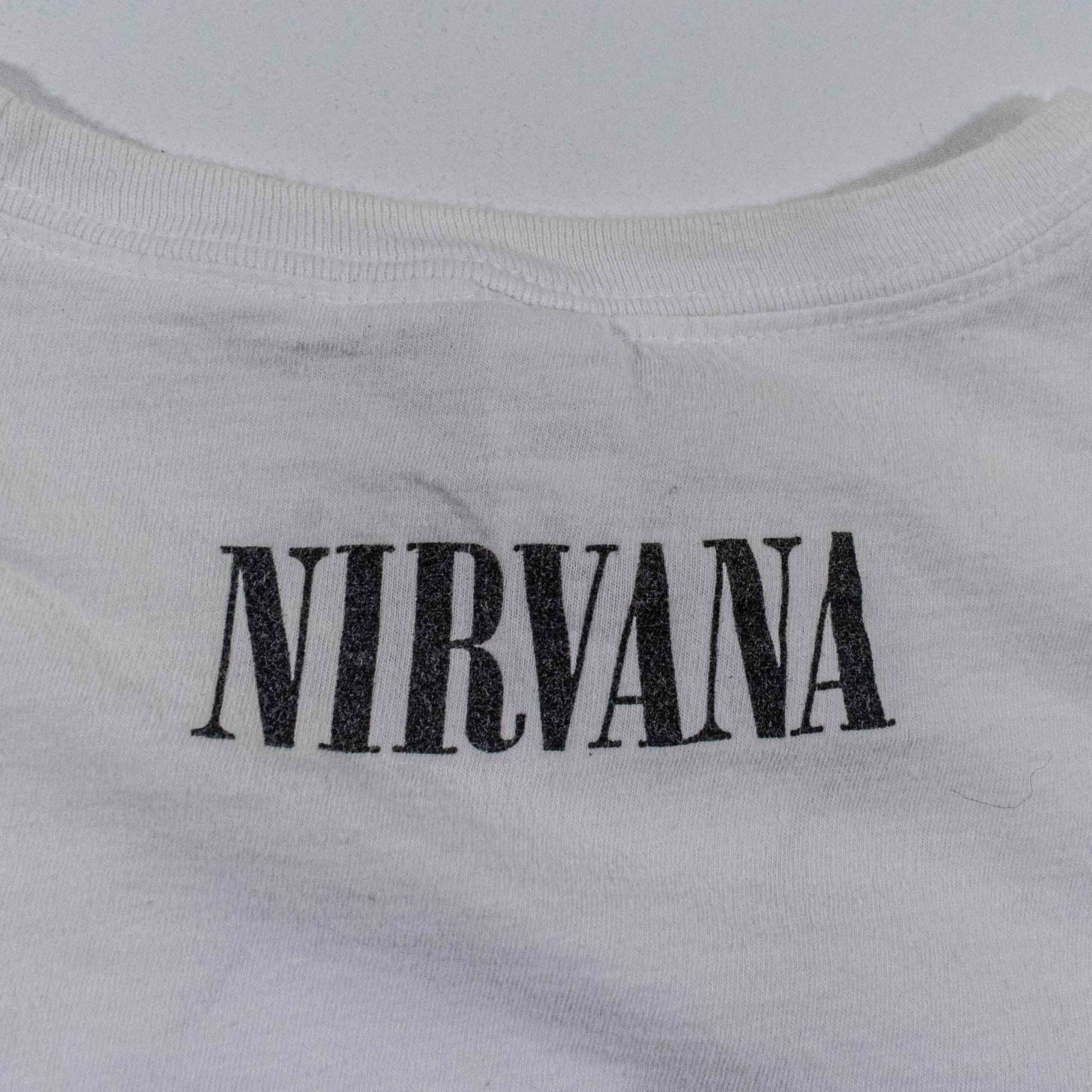 Nirvana Nirvana I’m So Happy T-Shirt 2015 Lithium Lyrics Grunge Rock Size US L / EU 52-54 / 3 - 9 Thumbnail