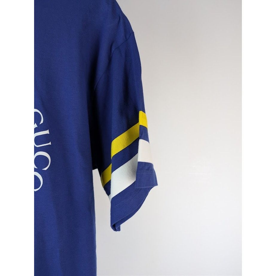 Gucci o1rshd1 Short Sleeve T-Shirt in Blue Size US M / EU 48-50 / 2 - 4 Thumbnail