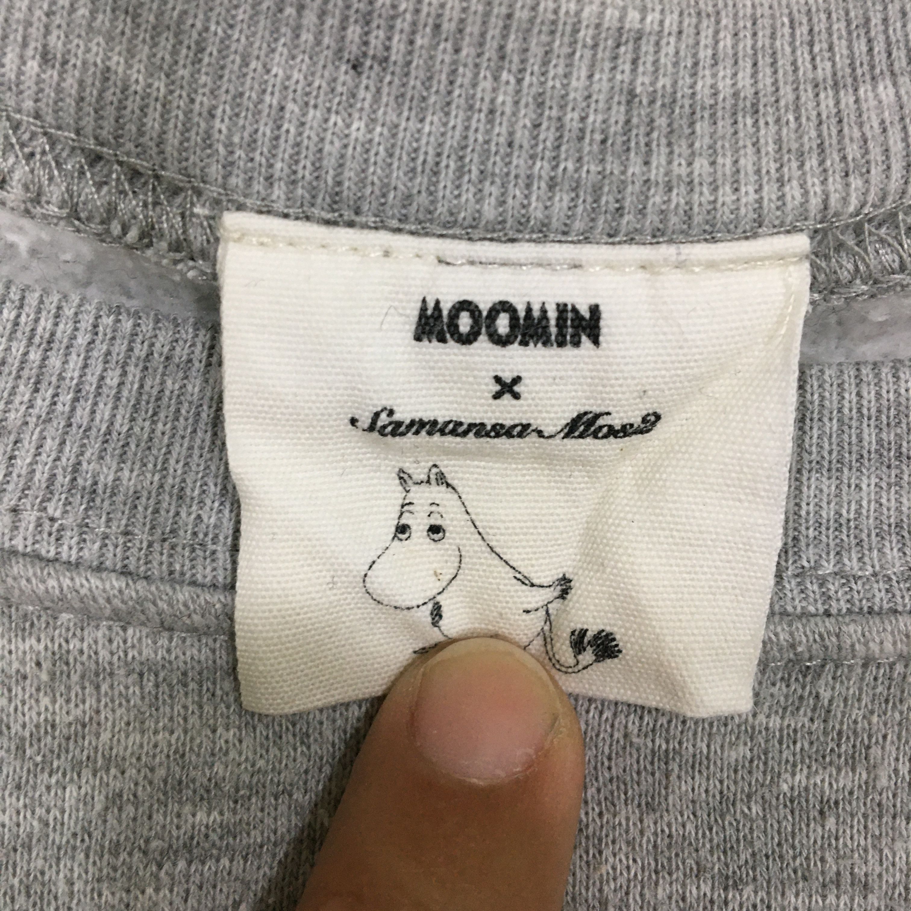 Cartoon Network × Disney × Japanese Brand Moomin Character Crewneck Sweatshirt Size S / US 4 / IT 40 - 7 Thumbnail