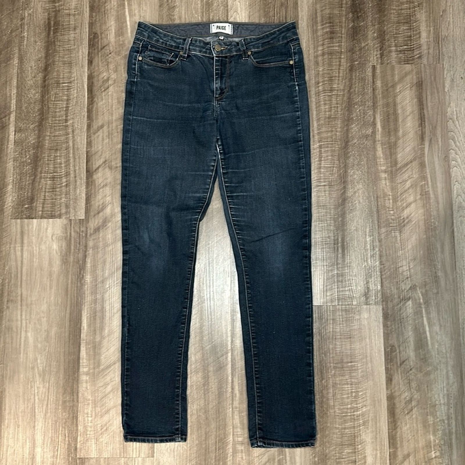 Paige Paige Skyline Skinny Twilight Jeans - 30 Size 30" / US 8 / IT 44 - 1 Thumbnail