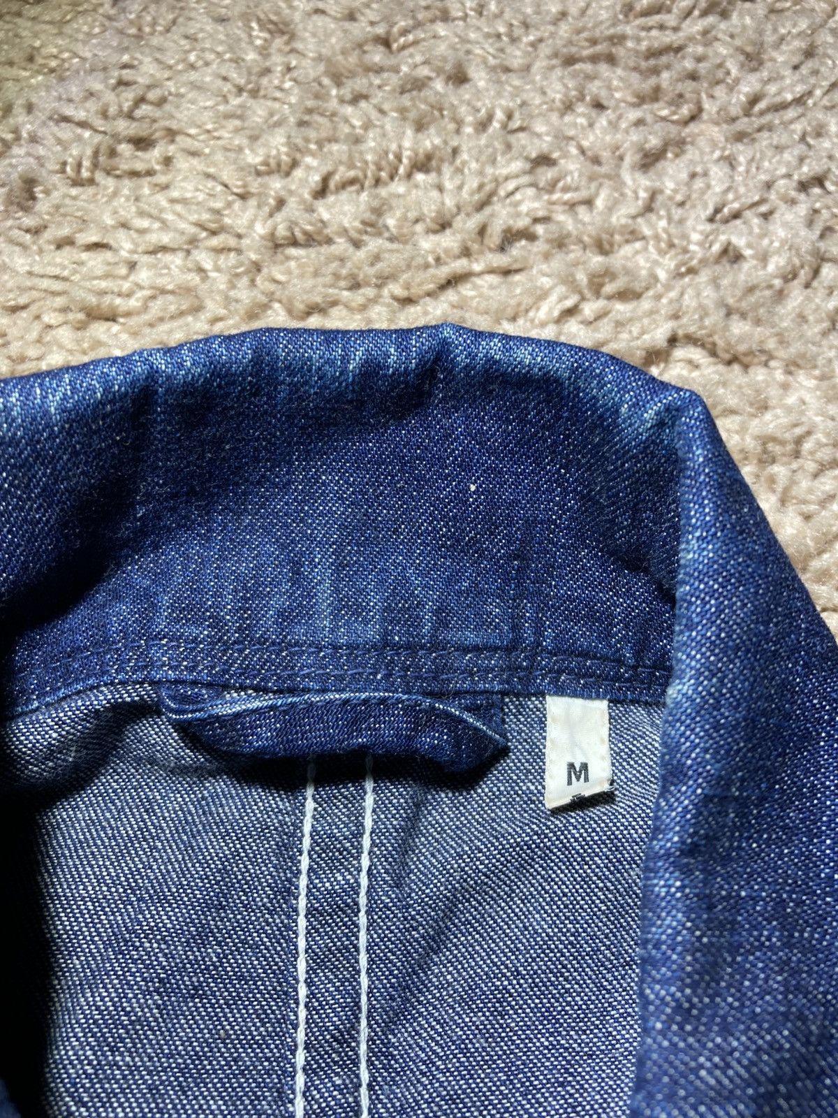 Bape 1996 Bape Denim Jacket Coat Chore Vintage 90s OG Coverall Size US M / EU 48-50 / 2 - 7 Thumbnail