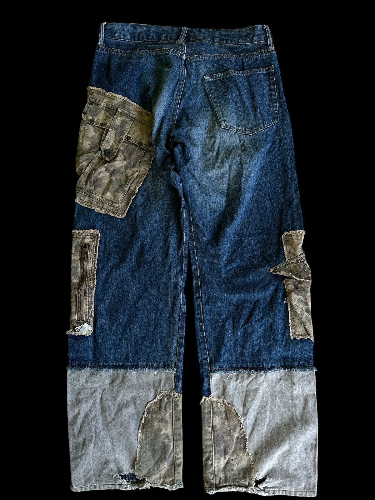 Kapital Ppfm Custom Perfomance💥Denim ppfm Bondage Style💥 Size US 33 - 2 Thumbnail