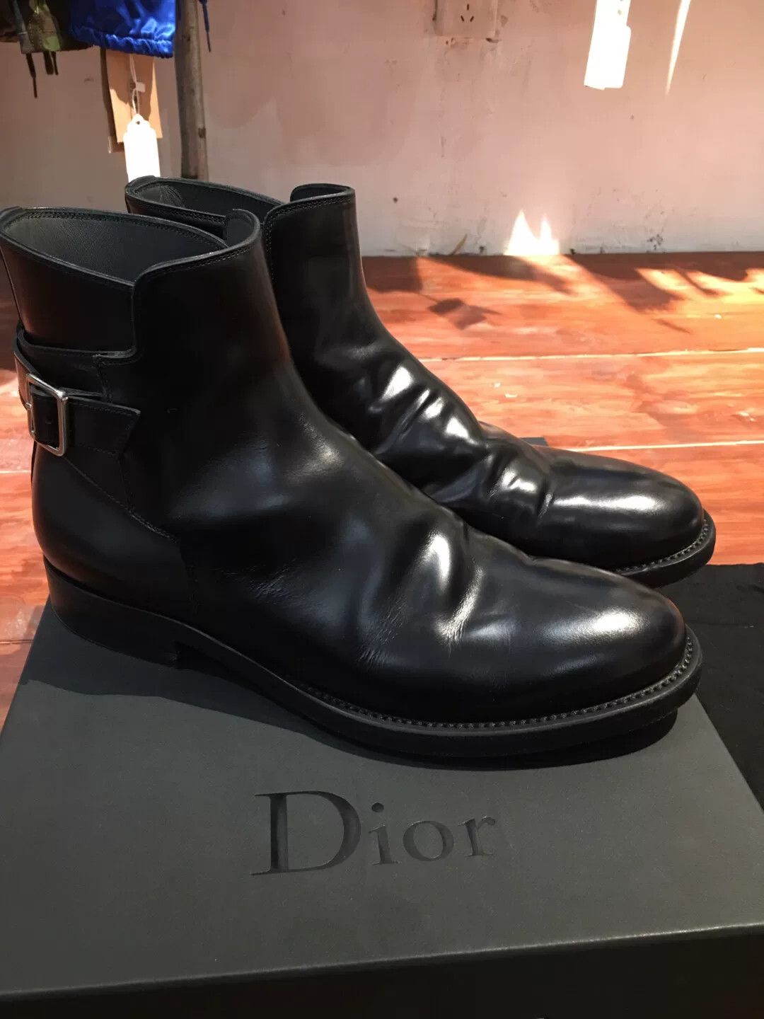 Dior dior men's boots size 41 genuine used Size US 8 / EU 41 - 1 Thumbnail