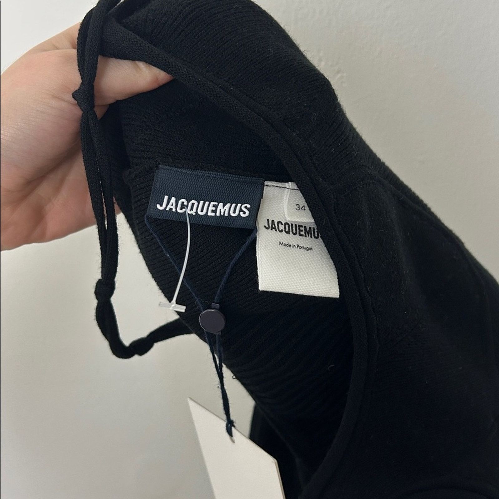 Jacquemus Jacquemus Black Le Body Short Bodysuit NWT Size 26" / US 2 / IT 38 - 7 Thumbnail