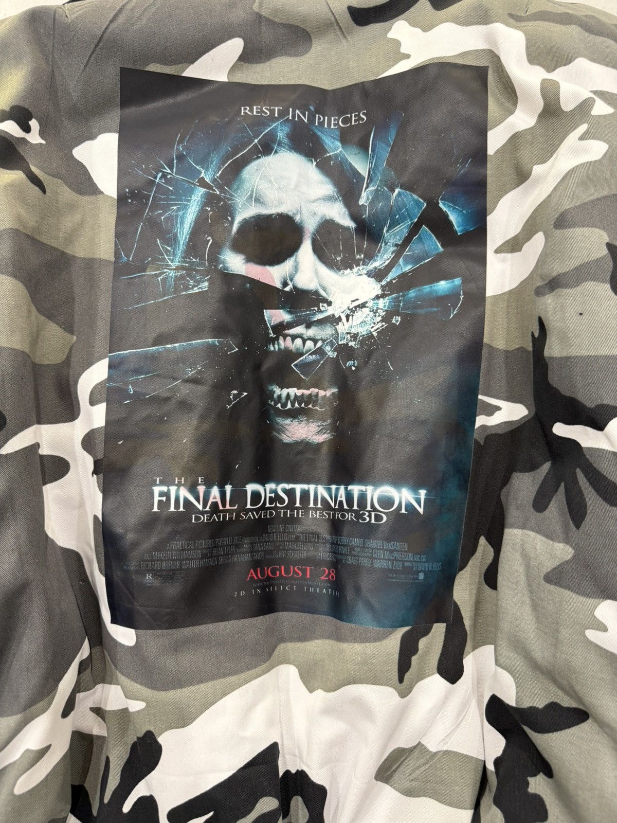 Other CouCou BeBe ‘Skid Row’ Bomber Jacket (Black/Camo) Size US XXL / EU 58 / 5 - 4 Thumbnail