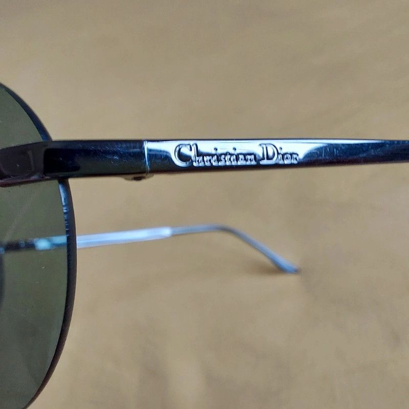 Dior × John Galliano × Vintage Christian Dior Sunglasses Aviator Shield Mask Vintage A0018 Size ONE SIZE - 4 Thumbnail
