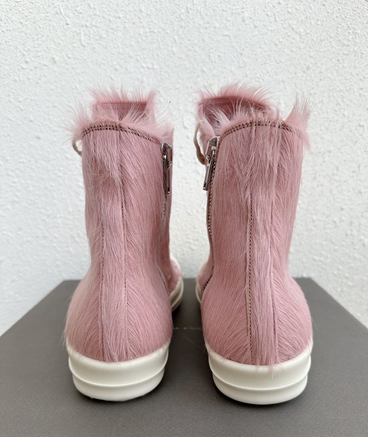 Rick Owens Rick Owens DRKSHDW x Converse Pink Horse Hair Size US 8.5 / EU 41-42 - 3 Thumbnail