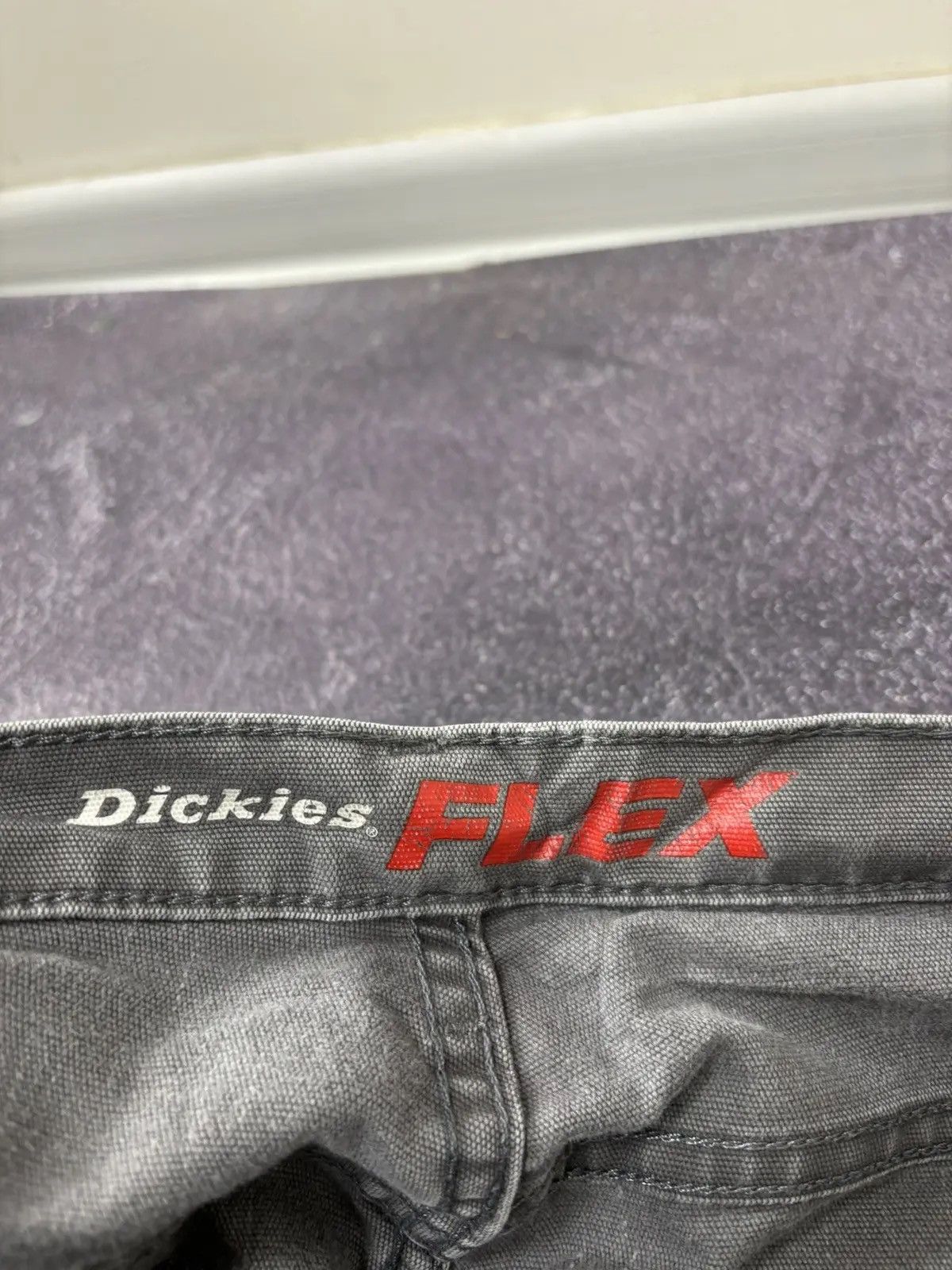 Dickies × Vintage Vintage Dickies Flex Work Gray American Hype Pants Size US 34 / EU 50 - 13 Thumbnail