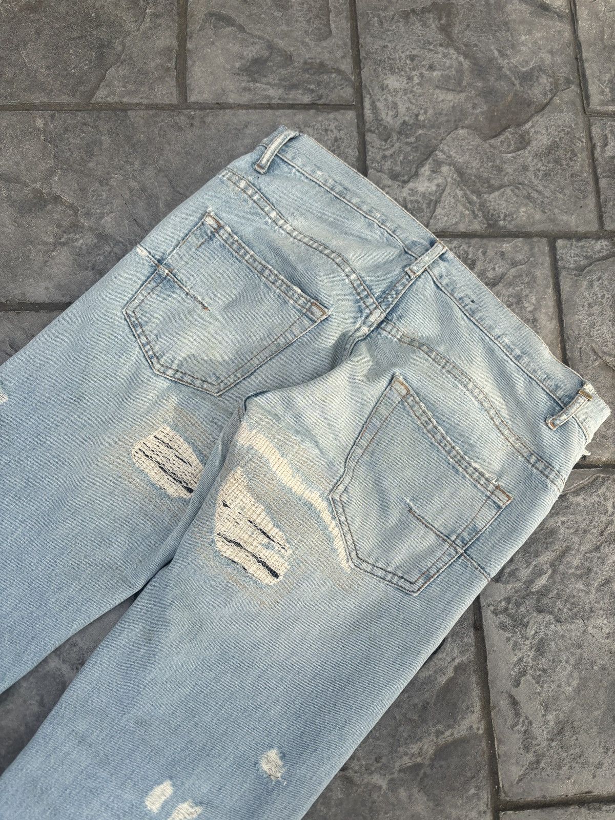 Dior Dior SS06 Crash Denim Size US 28 / EU 44 - 4 Thumbnail