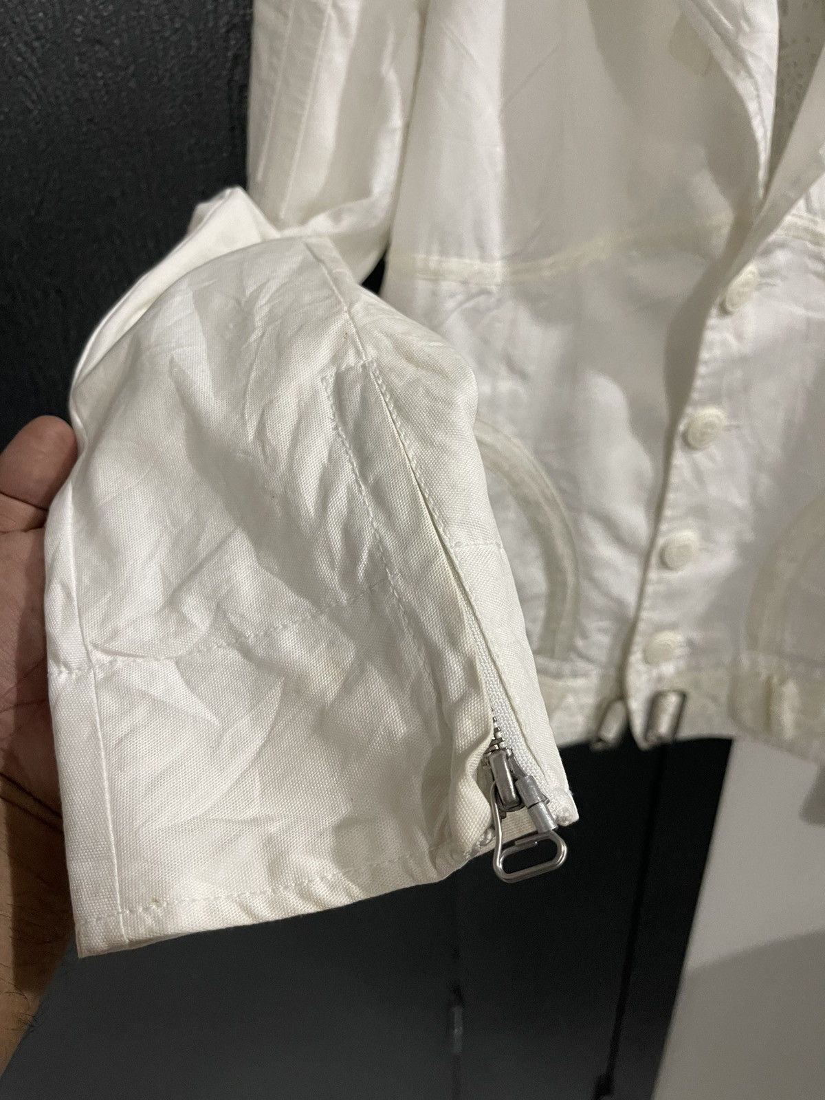 Diesel Diesel Parachute White Jacket Size M / US 6-8 / IT 42-44 - 7 Thumbnail