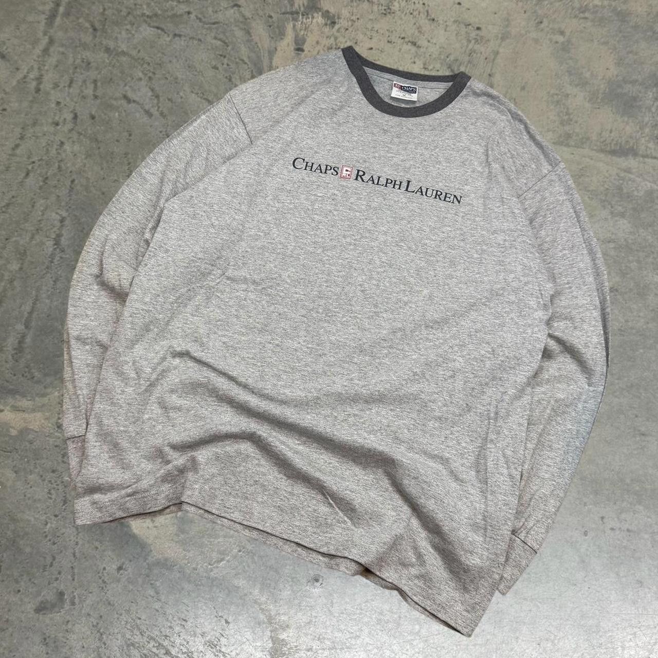 Chaps × Vintage Vintage 90s Chaps Ralph Lauren Long Sleeve T-Shirt Size US XL / EU 56 / 4 - 1 Thumbnail