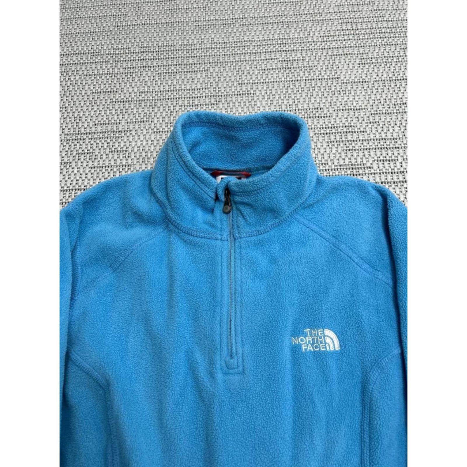 The North Face The North Face Jacket Women Small Blue Fleece Lined Mock Neck Quarter Zip Winter Size S / US 4 / IT 40 - 3 Thumbnail