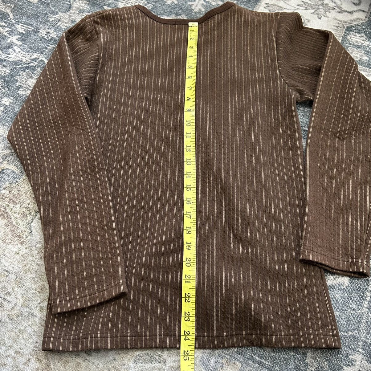 Tornado Mart Tornado Mart Tattoo Brown Long Sleeve Size US XS / EU 42 / 0 - 17 Thumbnail