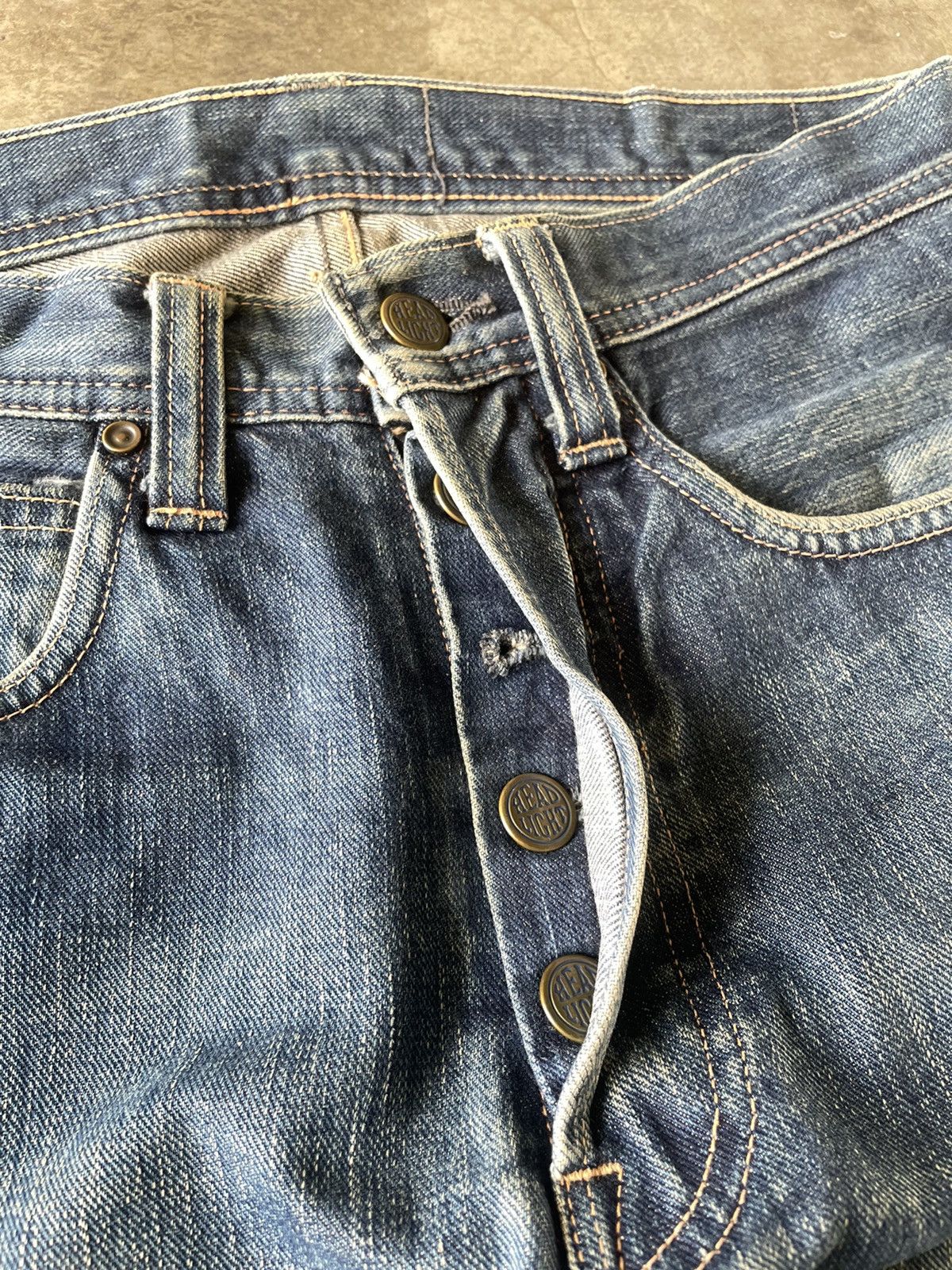 Levi's Vintage Clothing Vintage Head Light Railways Brand Selvedge Denim Size US 30 / EU 46 - 6 Thumbnail