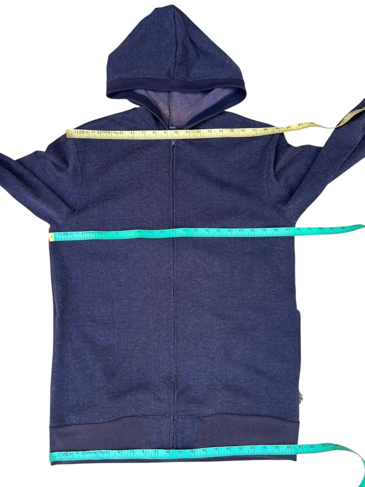 Lad Musician LAD MUSICIAN Japan Waxed Hoodie Zipper Sweater Size US M / EU 48-50 / 2 - 4 Thumbnail