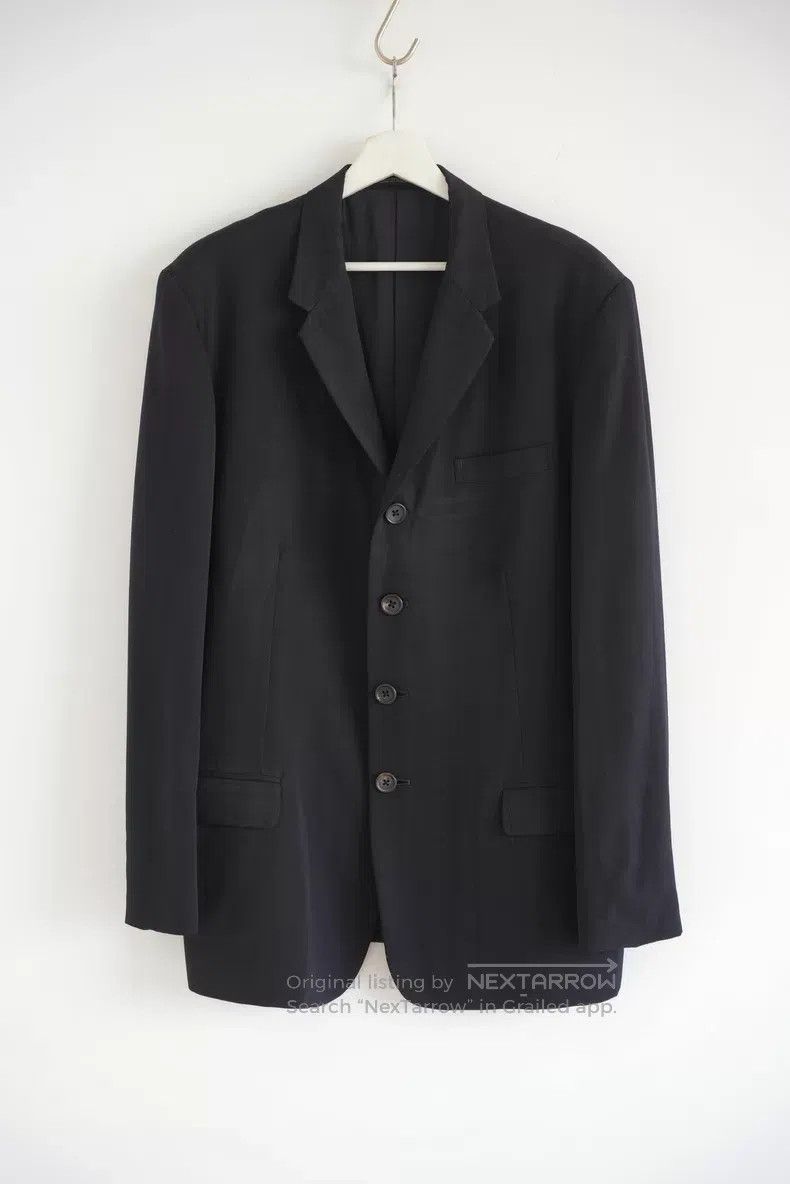 Yohji Yamamoto Yohji Yamamoto size m 93aw reggae four-button blazer Size 36R - 1 Thumbnail