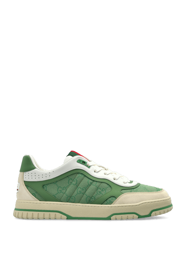 o1mt1gz0925 Men's Gucci Re-Web Sneakers in Multicolor