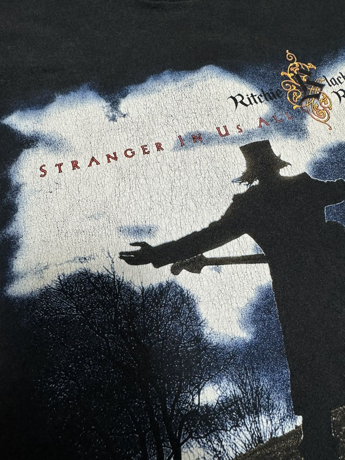 Band Tees Vintage 1995 Ritchie Blackmore Rainbow T Shirt Size US L / EU 52-54 / 3 - 10 Thumbnail