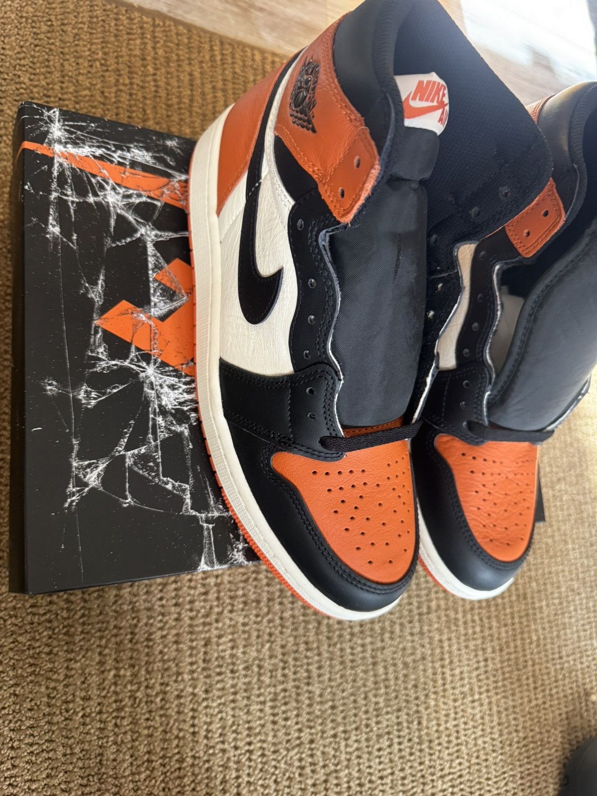 Jordan Brand Jordan 1 OG shattered backboard 2025 Size US 9 / EU 42 - 1 Thumbnail