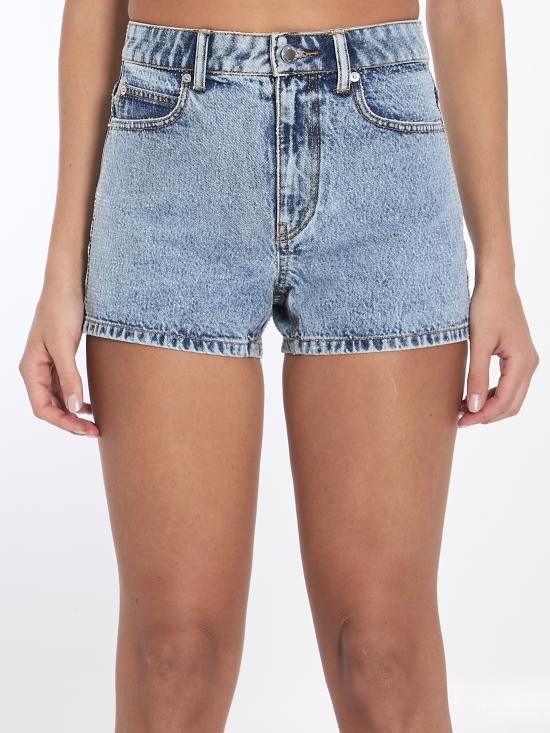 Alexander Wang ALEXANDER WANG Women Shorts & Burmudas 1WC2244306 BLUE Size 28" / US 6 / IT 42 - 1 Thumbnail